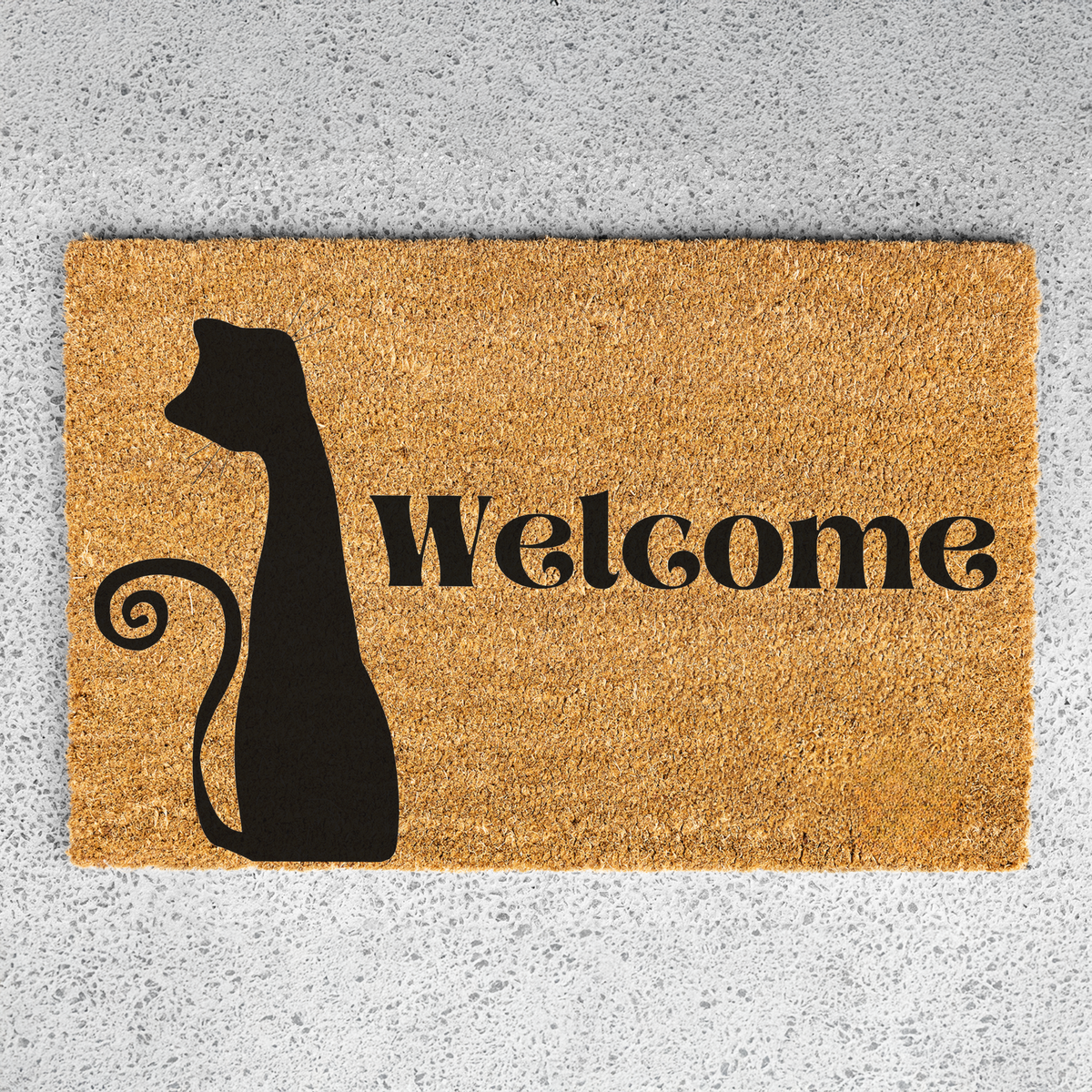 Cat Welcome Mat