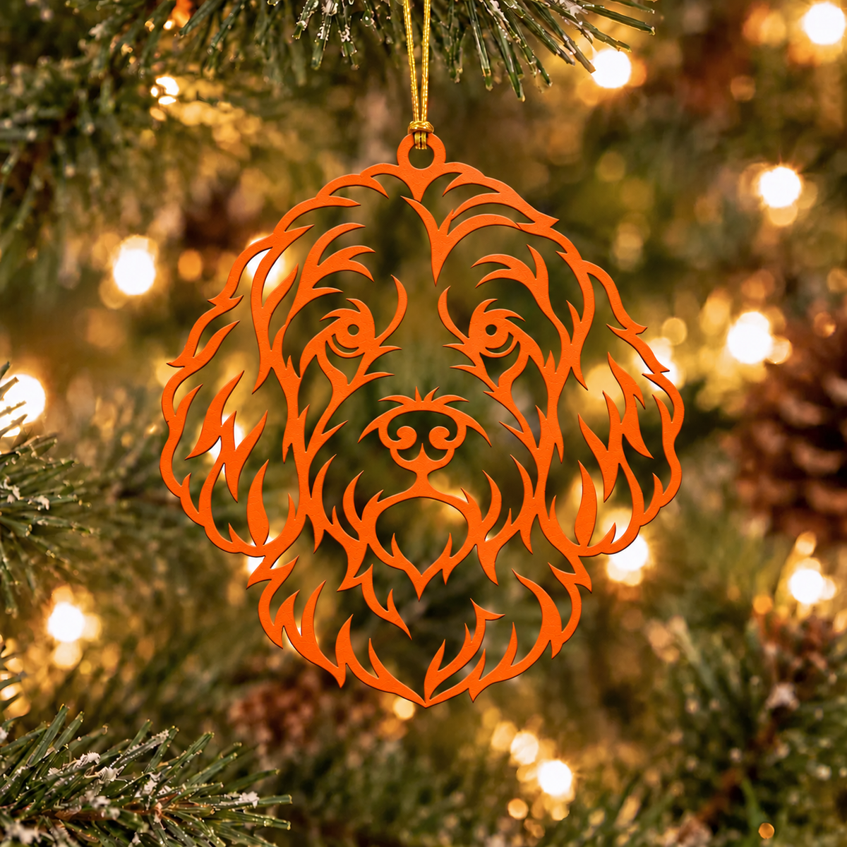 Doodle Christmas Ornament