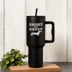 40oz Short and Sassy Dachshund Tumbler