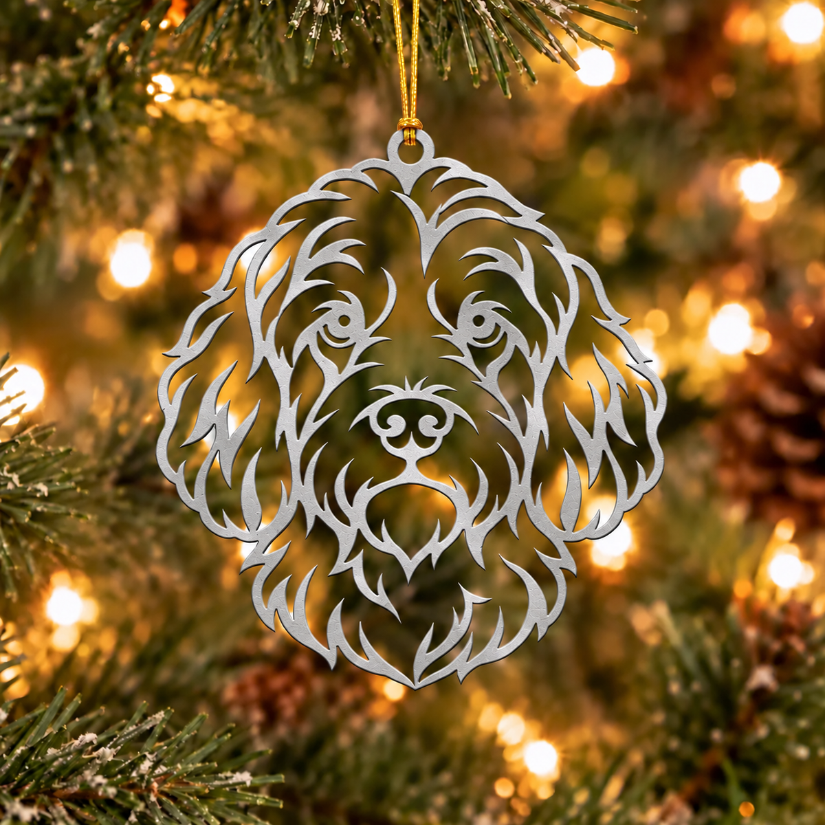 Doodle Christmas Ornament