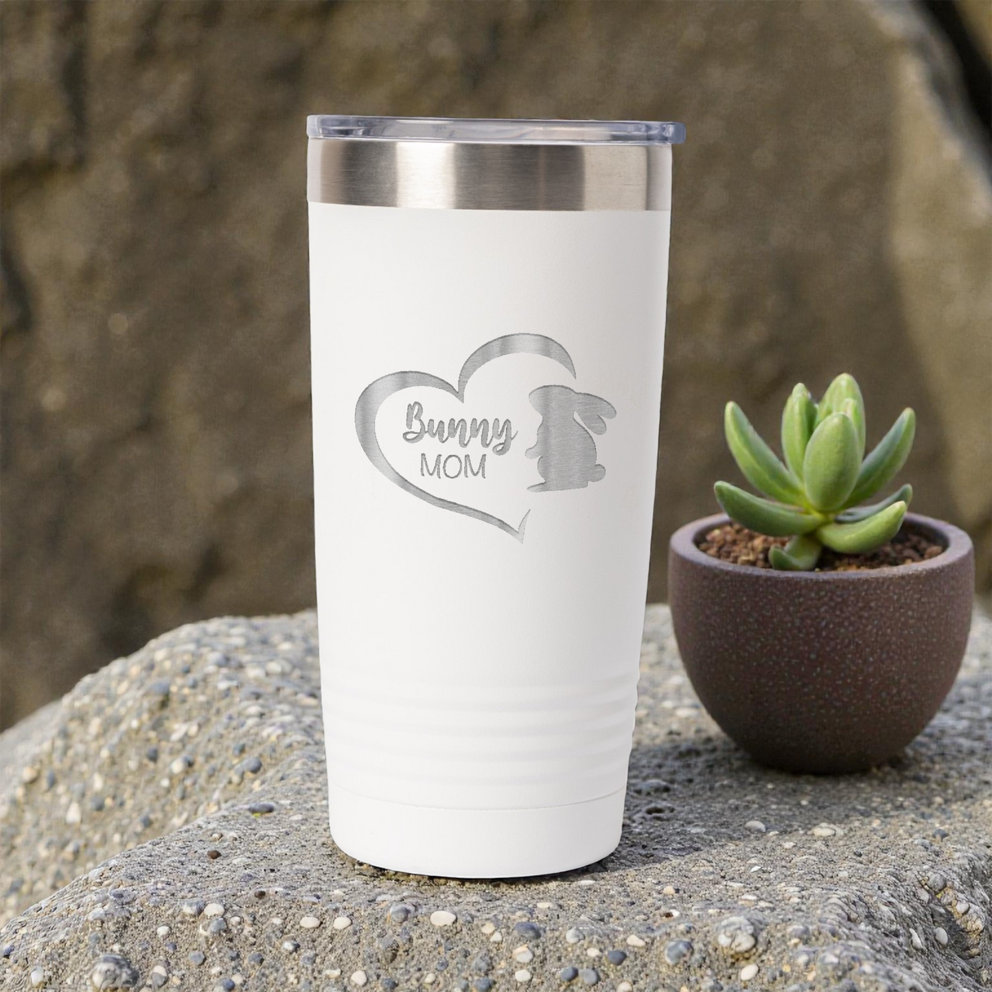 Bunny Mom 20oz Insulated Tumbler