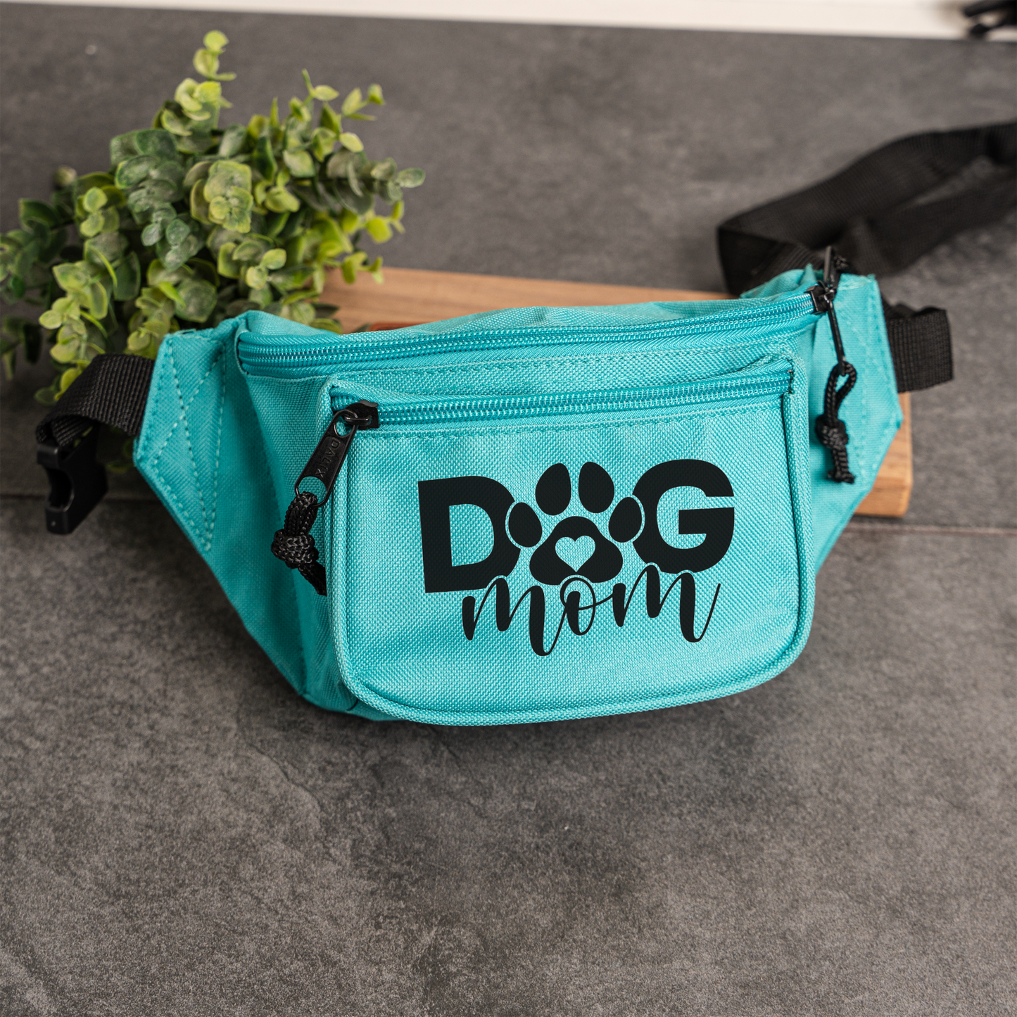 Dog Mom Fanny Pack, Cute Waist Bag for Pet Lovers, Adjustable Belt Bag, Everyday Crossbody, Gift for Dog Owner
