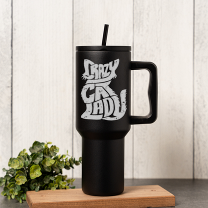 Crazy Cat Lady Design - 40oz Tumbler 