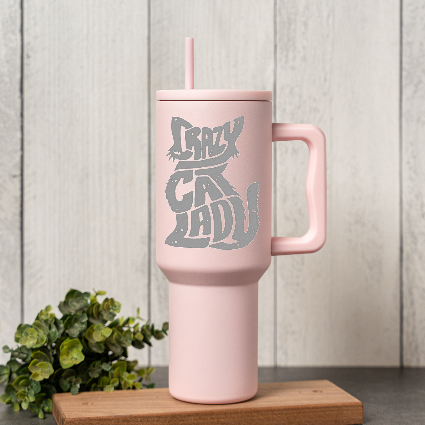Crazy Cat Lady Design - 40oz Tumbler 