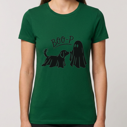 Halloween Dog Shirt, Boo P Dog T Shirt, Funny Ghost Dog Tee, Cute Halloween Shirt, Dog Lover Halloween Gift, Spooky Season Dog Mom Tee