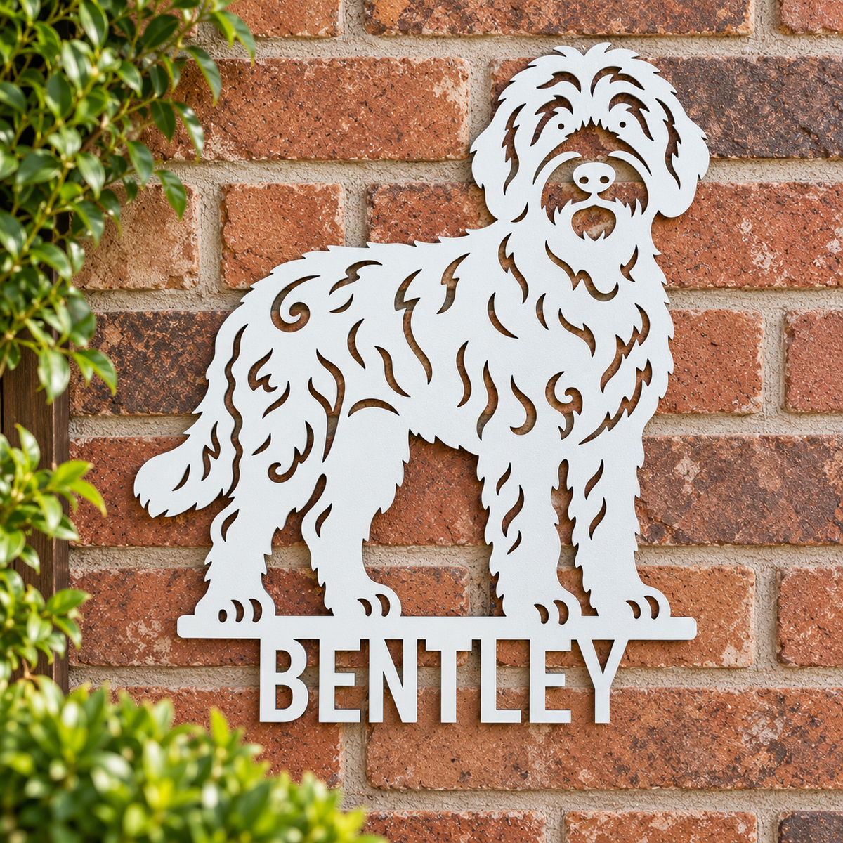 Custom Dog Name Wall Decor