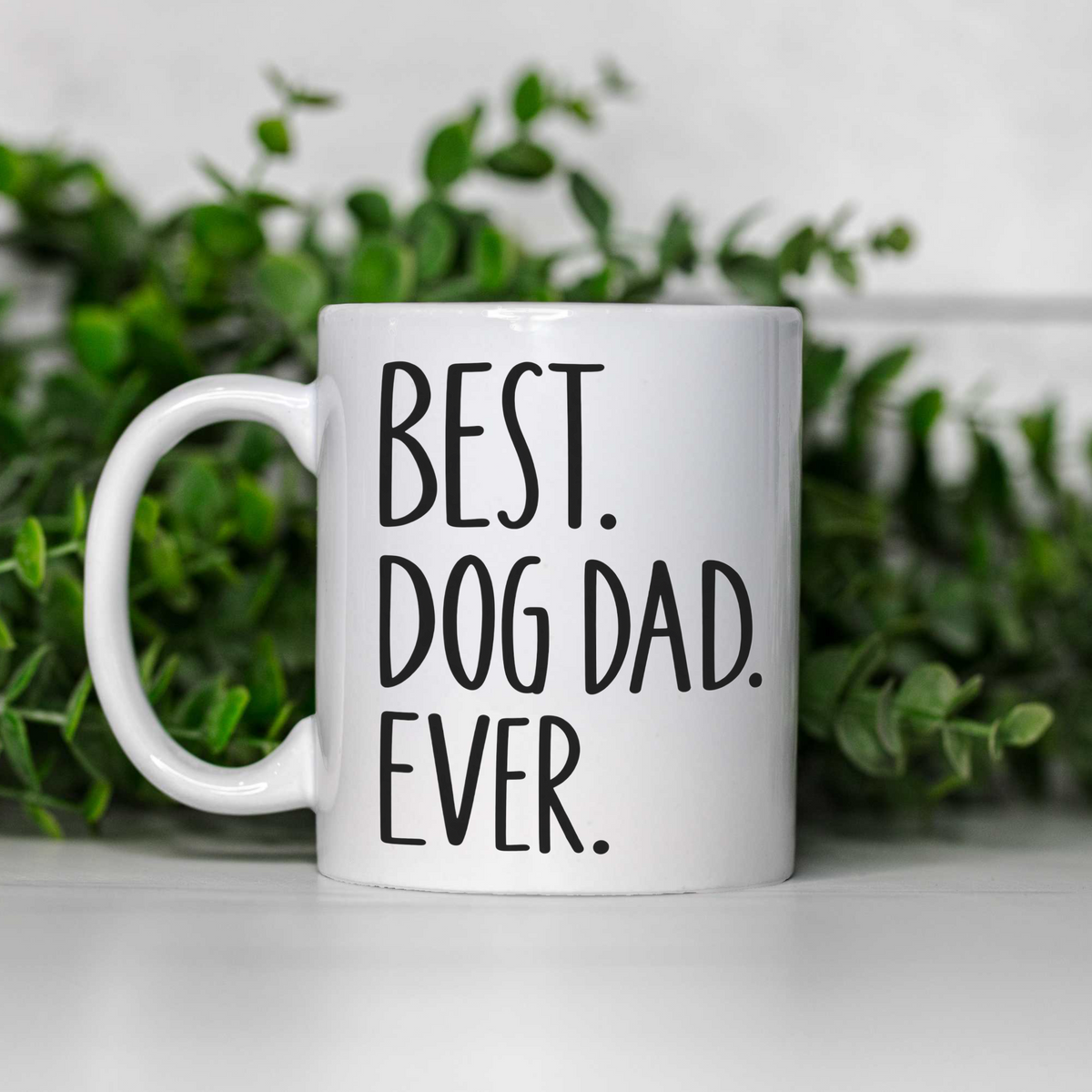 Best Dog Dad Ever Coffee Mug, Dog Dad Gift, Funny Dog Lover Coffee Cup, Father's Day Mug for Dog Dads, Pet Parent Gift for Him, Dog Daddy Mu