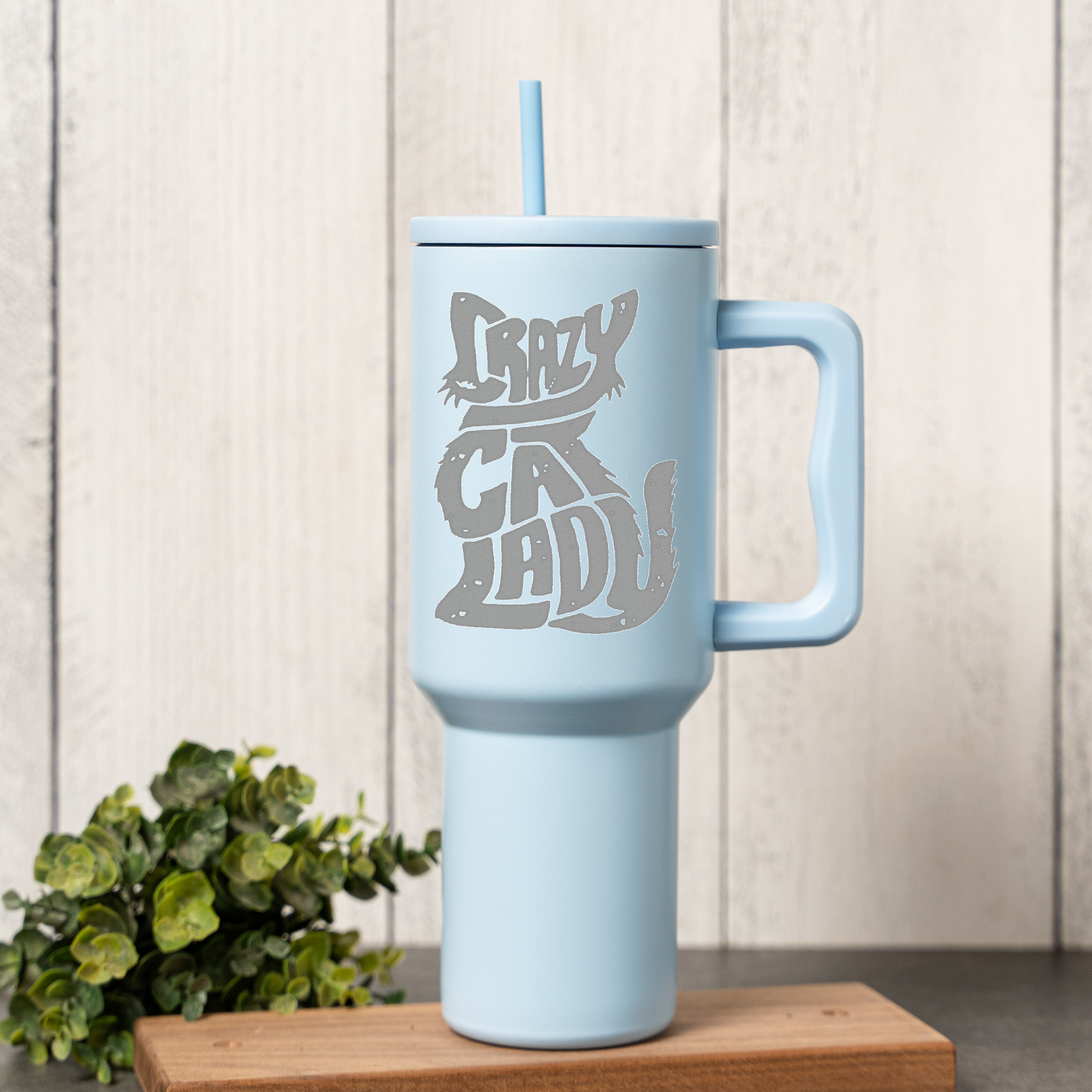 Crazy Cat Lady Design - 40oz Tumbler 
