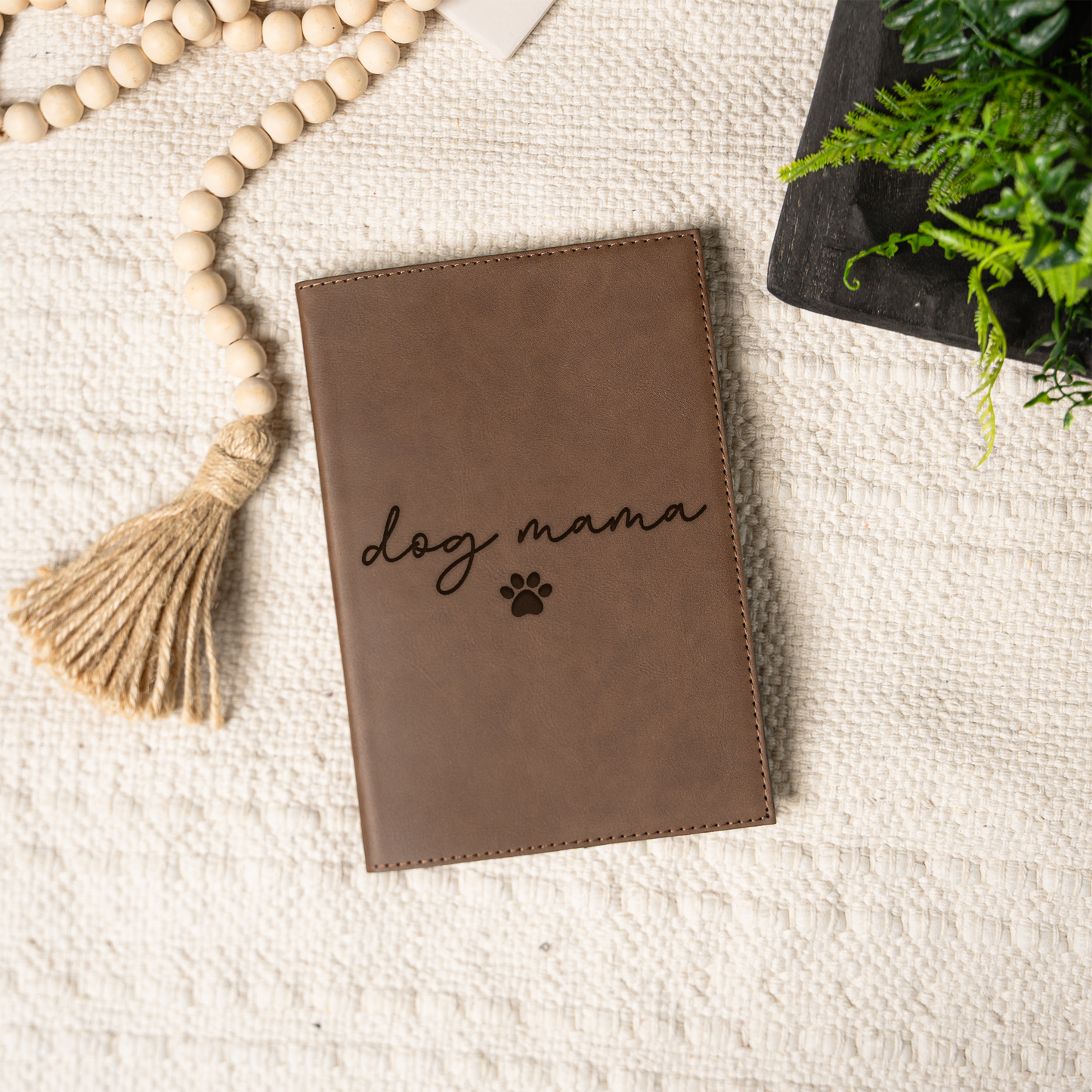 Dog Mama Vegan Leather Journal