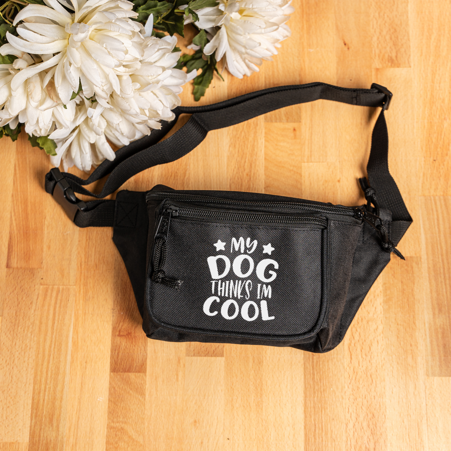 My Dog Thinks I'm Cool Fanny Pack