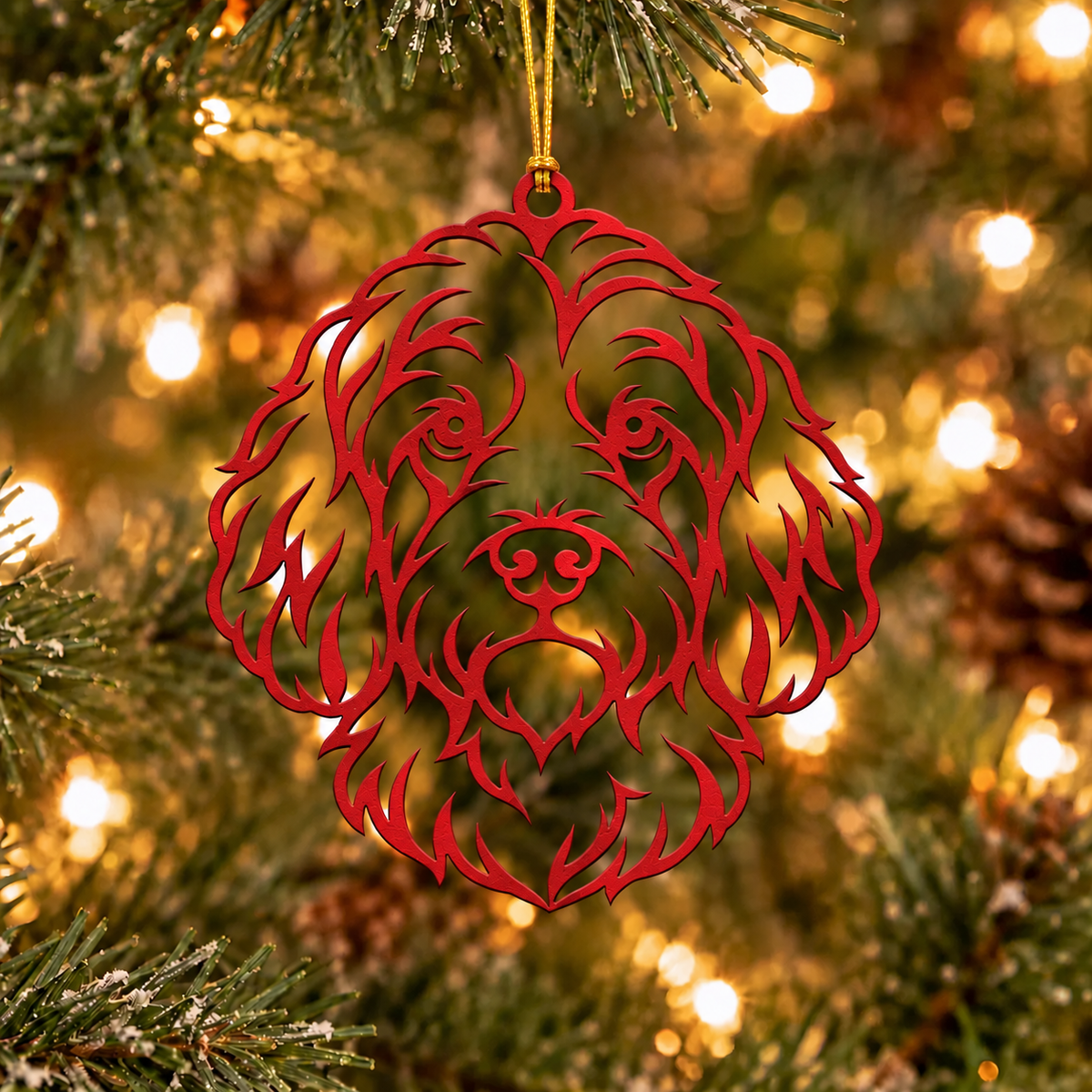 Doodle Christmas Ornament