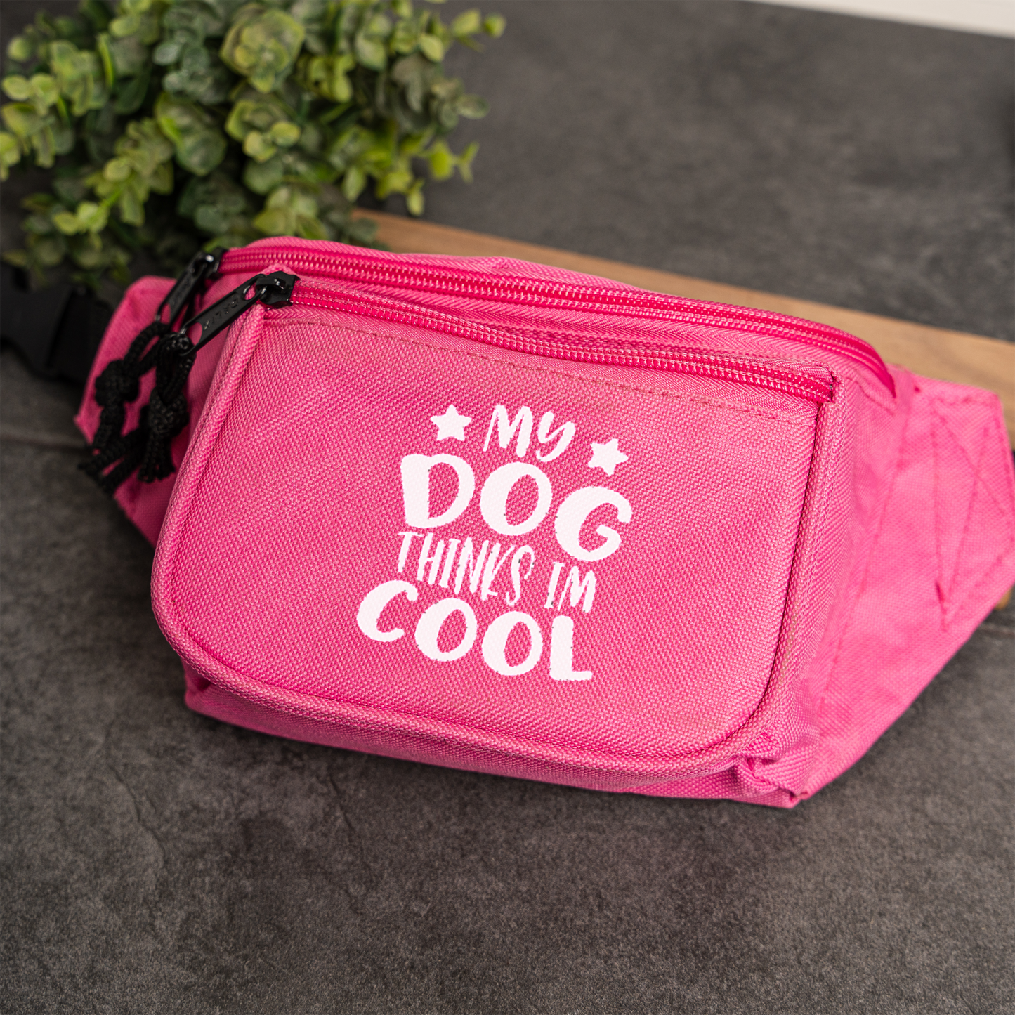 My Dog Thinks I'm Cool Fanny Pack