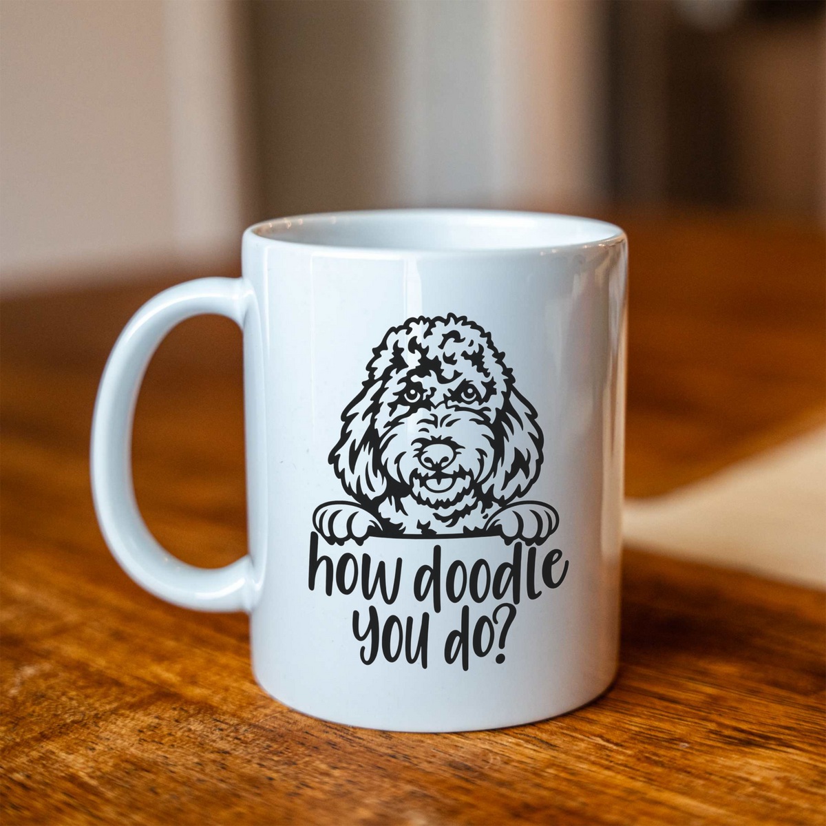 How Doodle You Do Coffee Mug, Funny Doodle Dog Mug, Goldendoodle Lover Gift, Labradoodle Coffee Cup, Cute Dog Mom Mug, Dog Dad Gift, Pet Lov