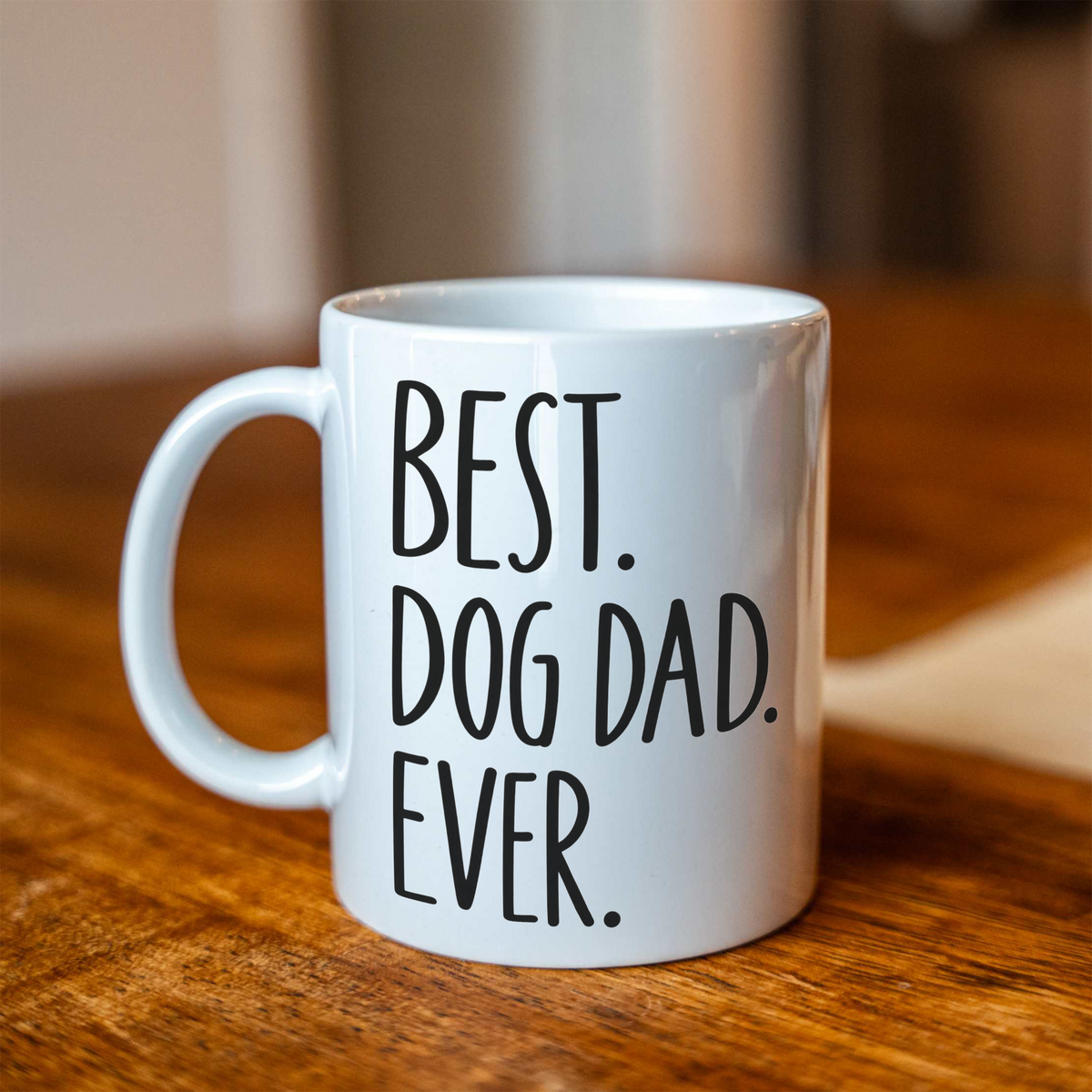 Best Dog Dad Ever Coffee Mug, Dog Dad Gift, Funny Dog Lover Coffee Cup, Father's Day Mug for Dog Dads, Pet Parent Gift for Him, Dog Daddy Mu