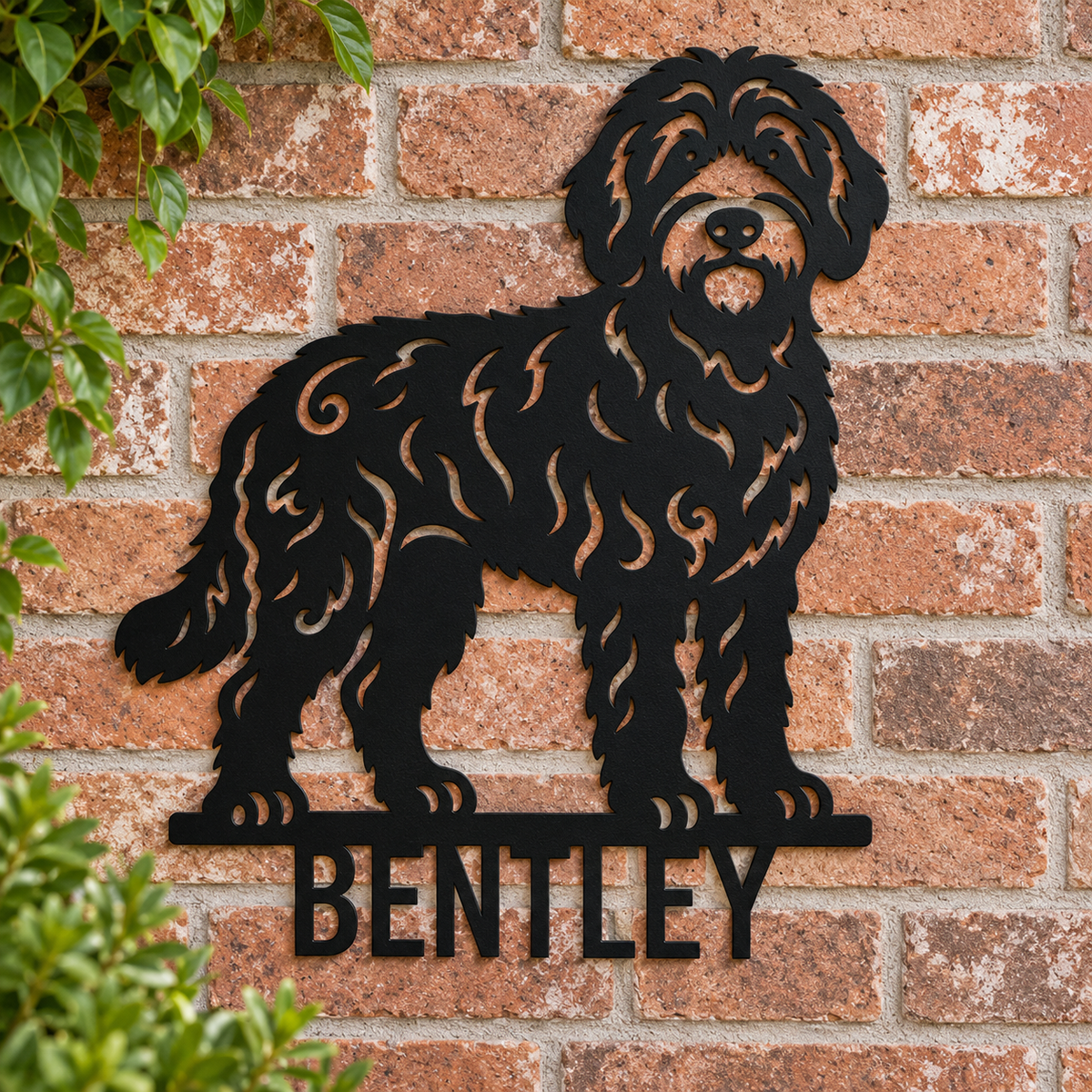 Custom Dog Name Wall Decor