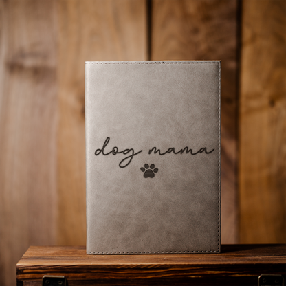 Dog Mama Vegan Leather Journal