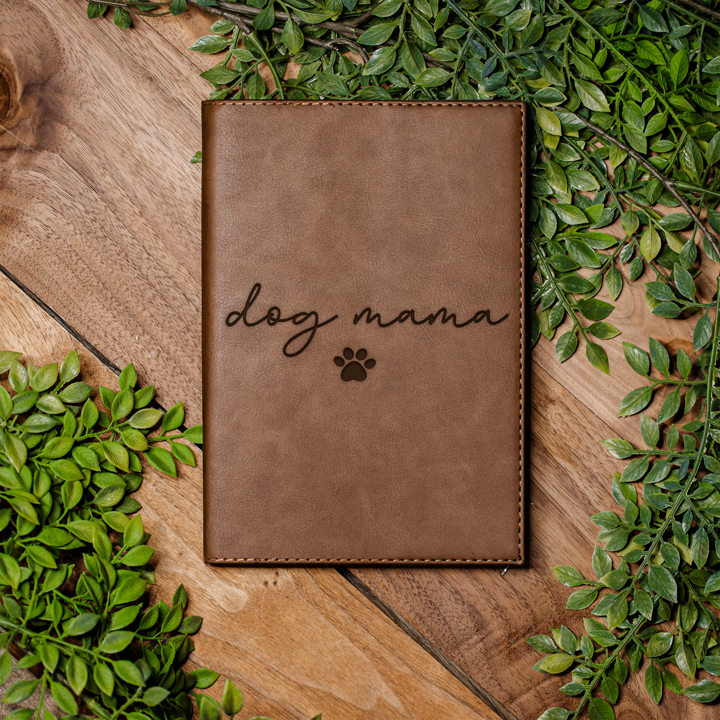 Dog Mama Vegan Leather Journal
