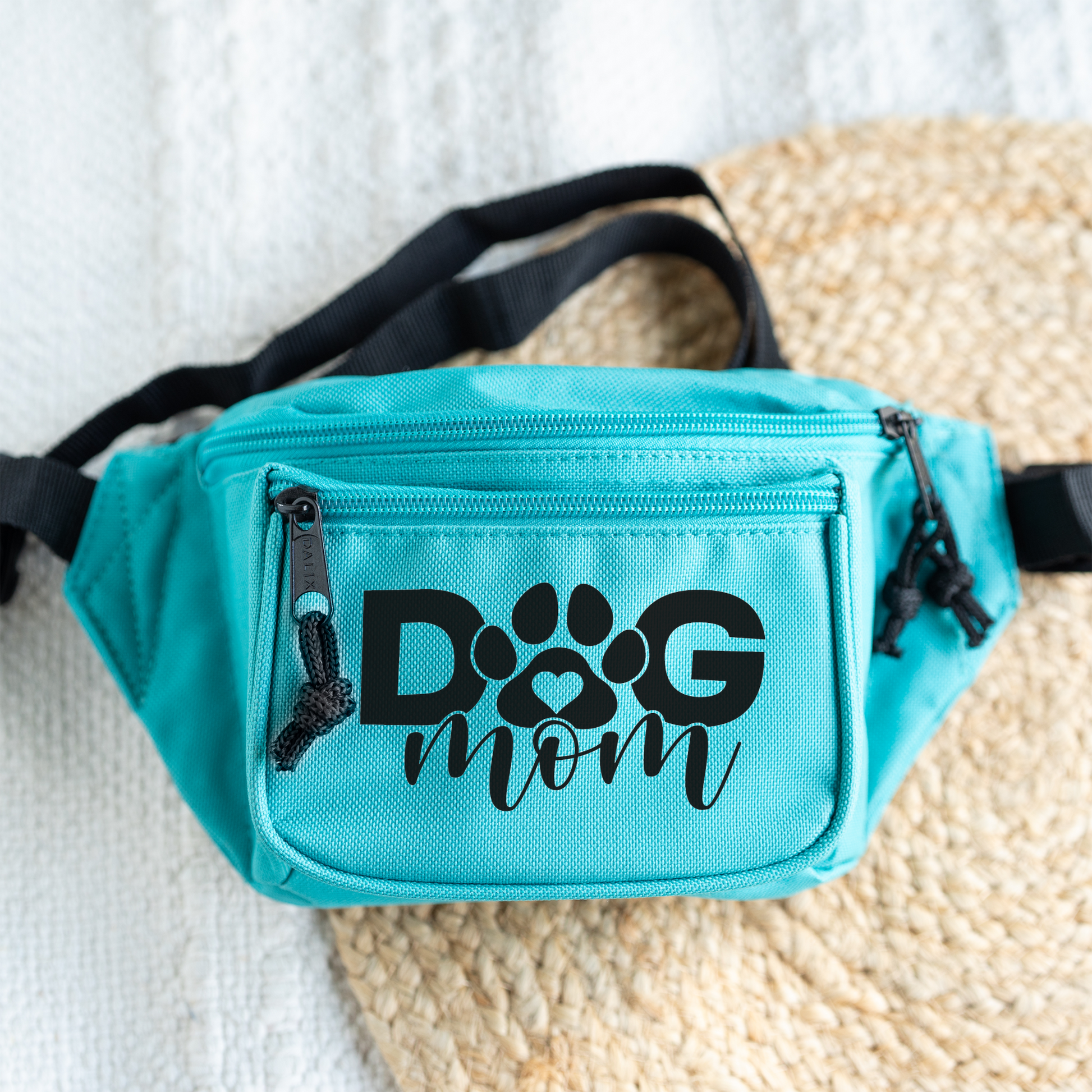 Dog Mom Fanny Pack, Cute Waist Bag for Pet Lovers, Adjustable Belt Bag, Everyday Crossbody, Gift for Dog Owner