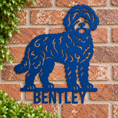 Custom Dog Name Wall Decor