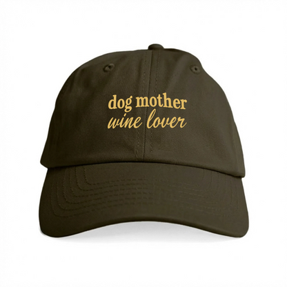 Dog Mother Wine Lover Hat