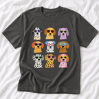 Groovy Dogs Wearing Sunglasses Tee