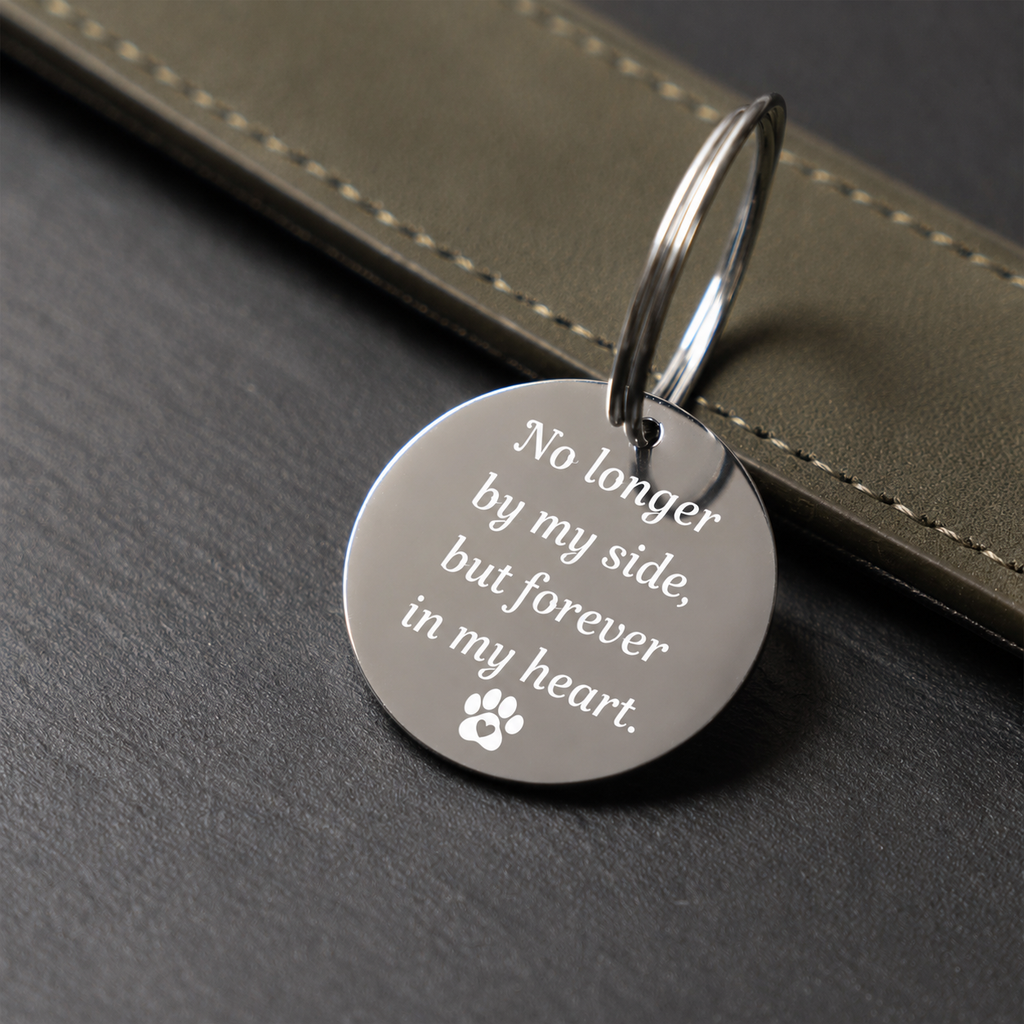 Forever in my Heart Pet Memorial Keychain