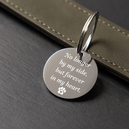 Forever in my Heart Pet Memorial Keychain