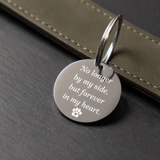 Forever in my Heart Pet Memorial Keychain