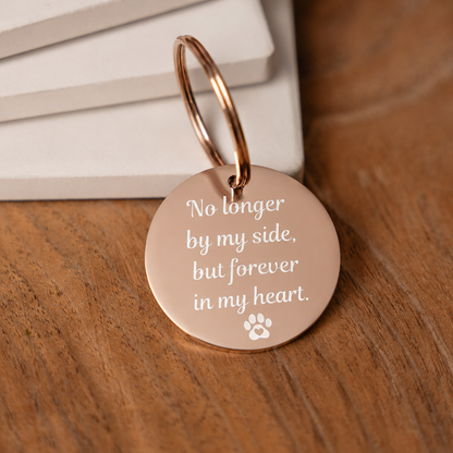 Forever in my Heart Pet Memorial Keychain