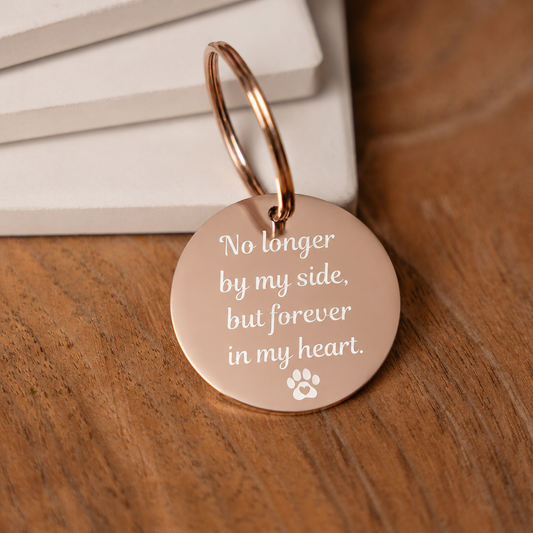 Forever in my Heart Pet Memorial Keychain