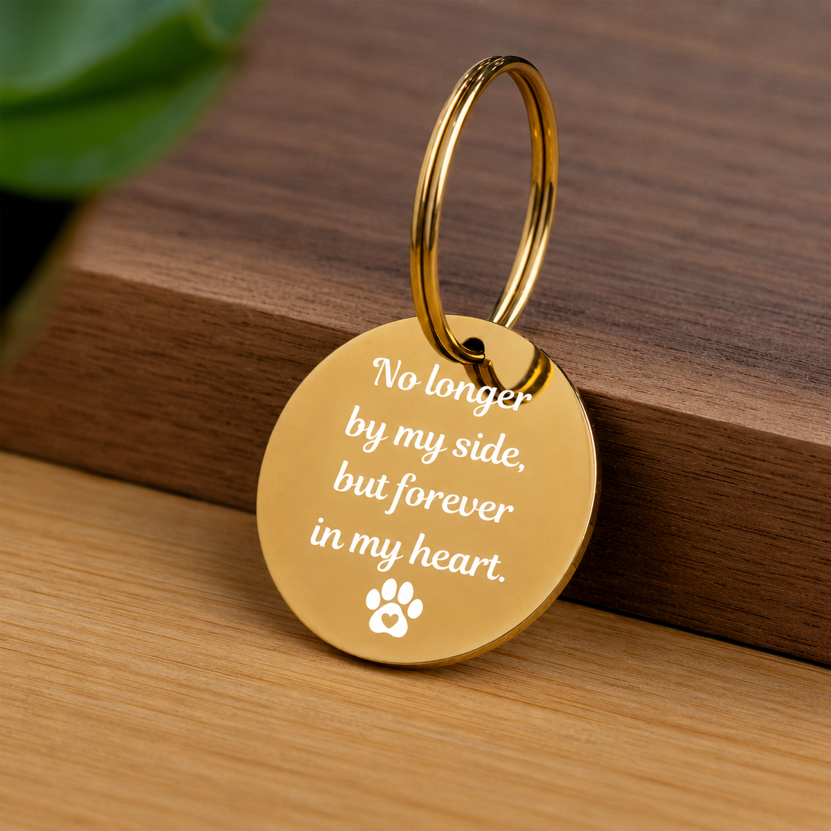 Forever in my Heart Pet Memorial Keychain