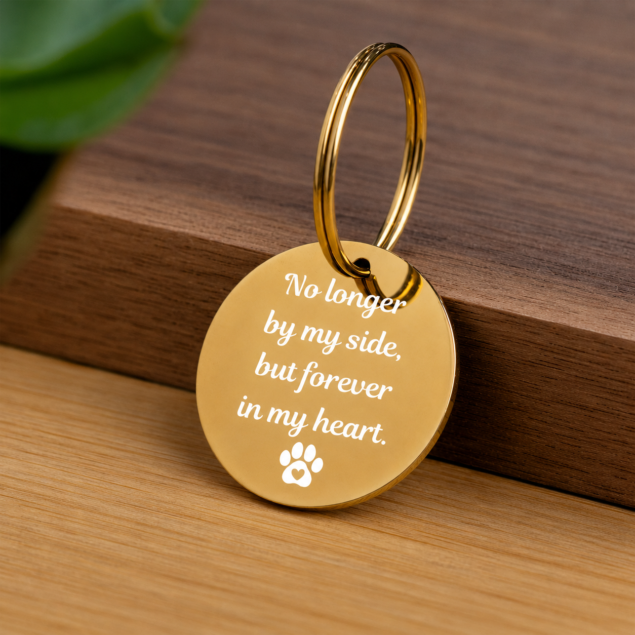 Forever in my Heart Pet Memorial Keychain