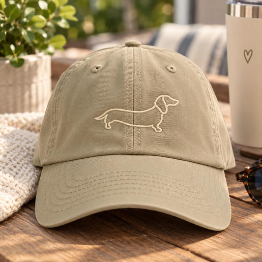 Weenie Dog Baseball Cap