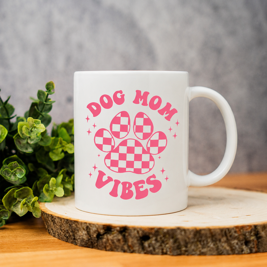 Dog Mom Vibes Coffee Mug