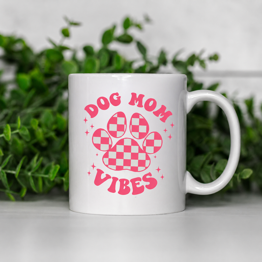 Dog Mom Vibes Coffee Mug