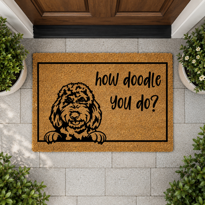 How Doodle You Do Doormat