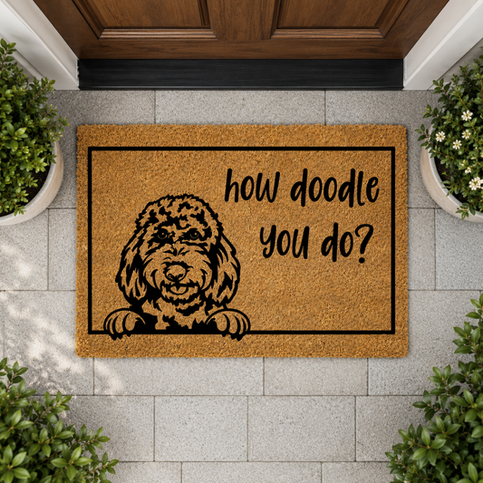 How Doodle You Do Doormat