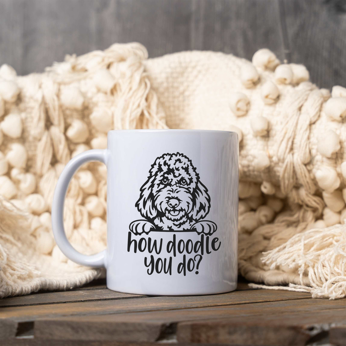How Doodle You Do Coffee Mug, Funny Doodle Dog Mug, Goldendoodle Lover Gift, Labradoodle Coffee Cup, Cute Dog Mom Mug, Dog Dad Gift, Pet Lov