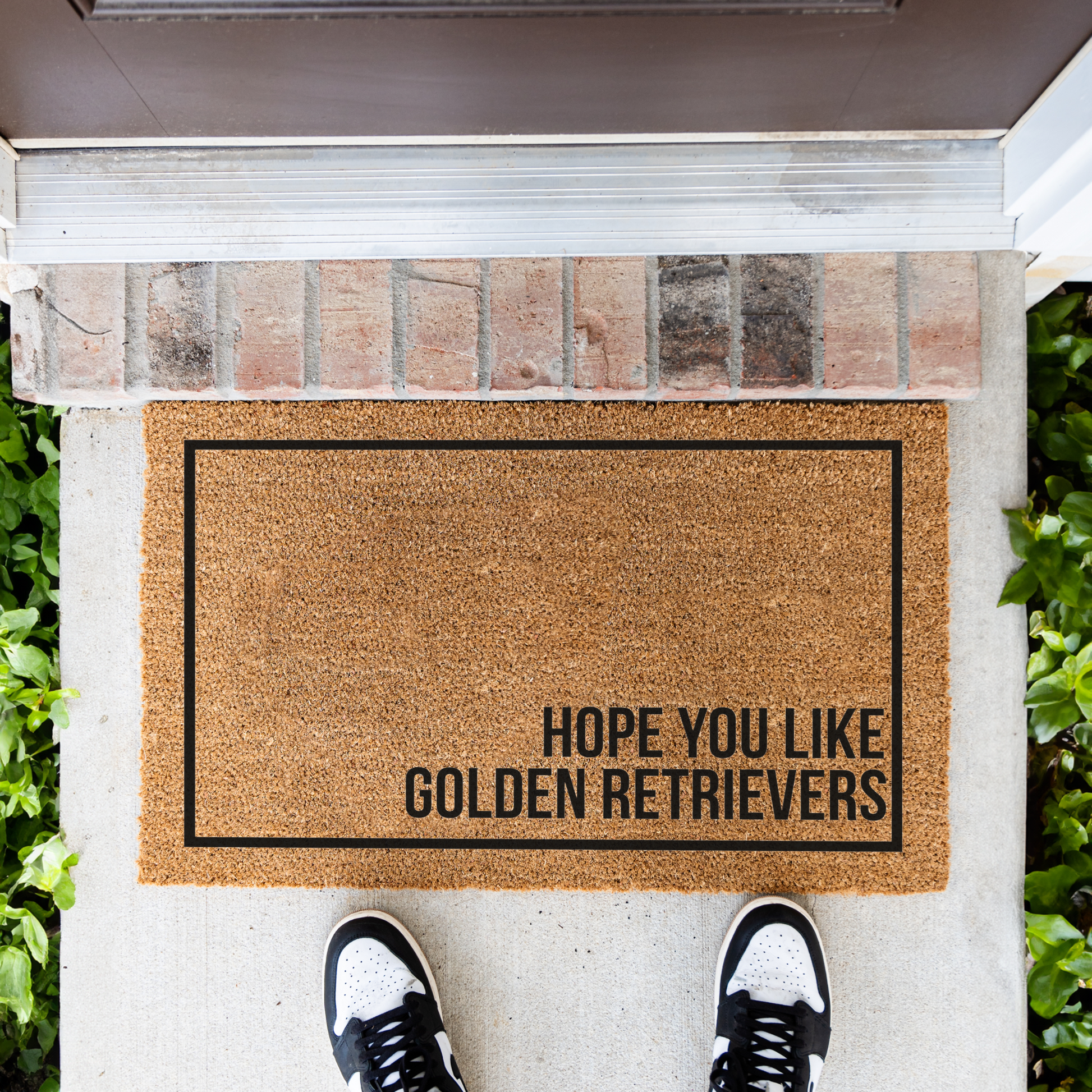 Hope You Like Golden Retrievers Doormat, Welcome Dog Doormat, Funny Welcome Mat, Housewarming Gift, Golden Retriever Entryway Mat
