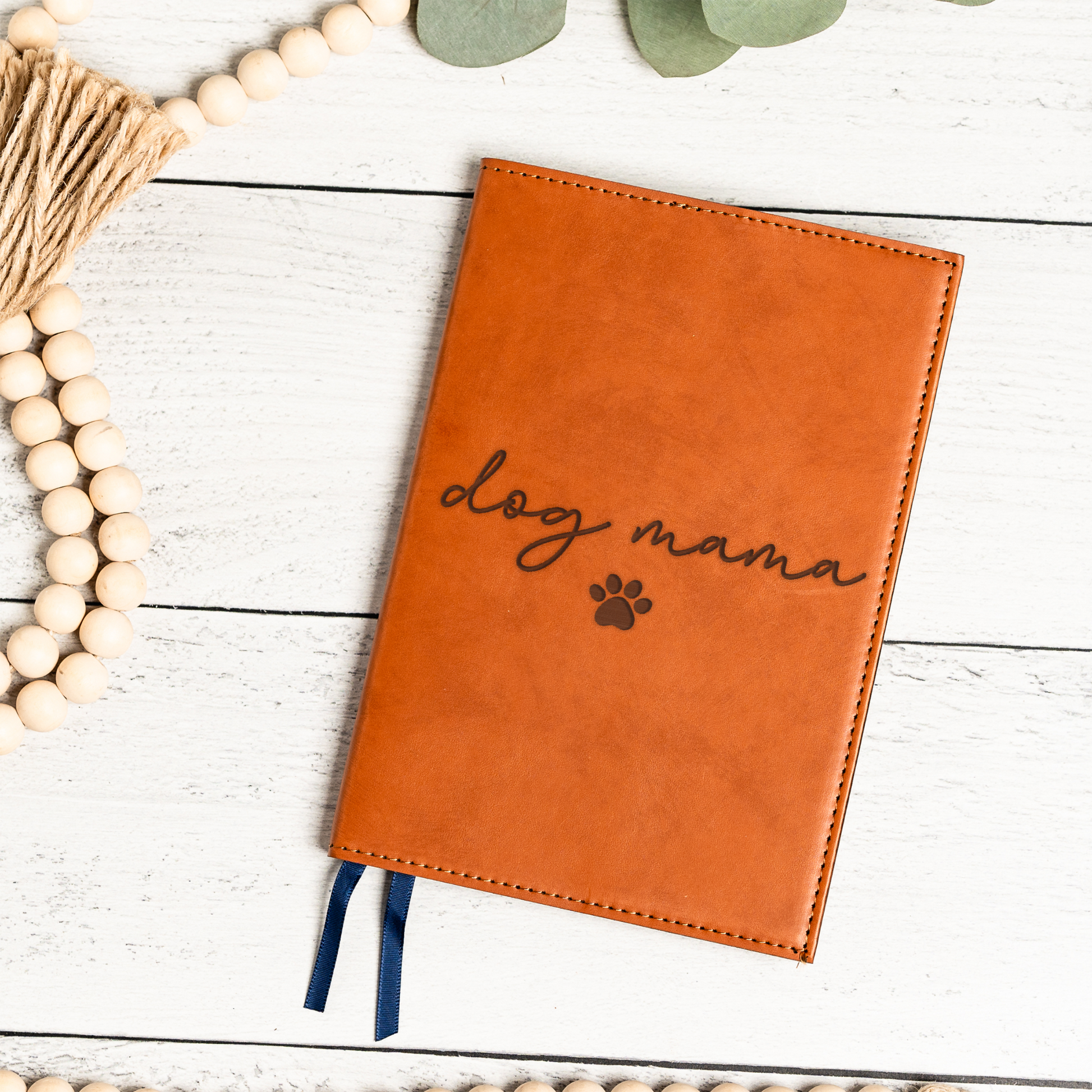Dog Mama Vegan Leather Journal