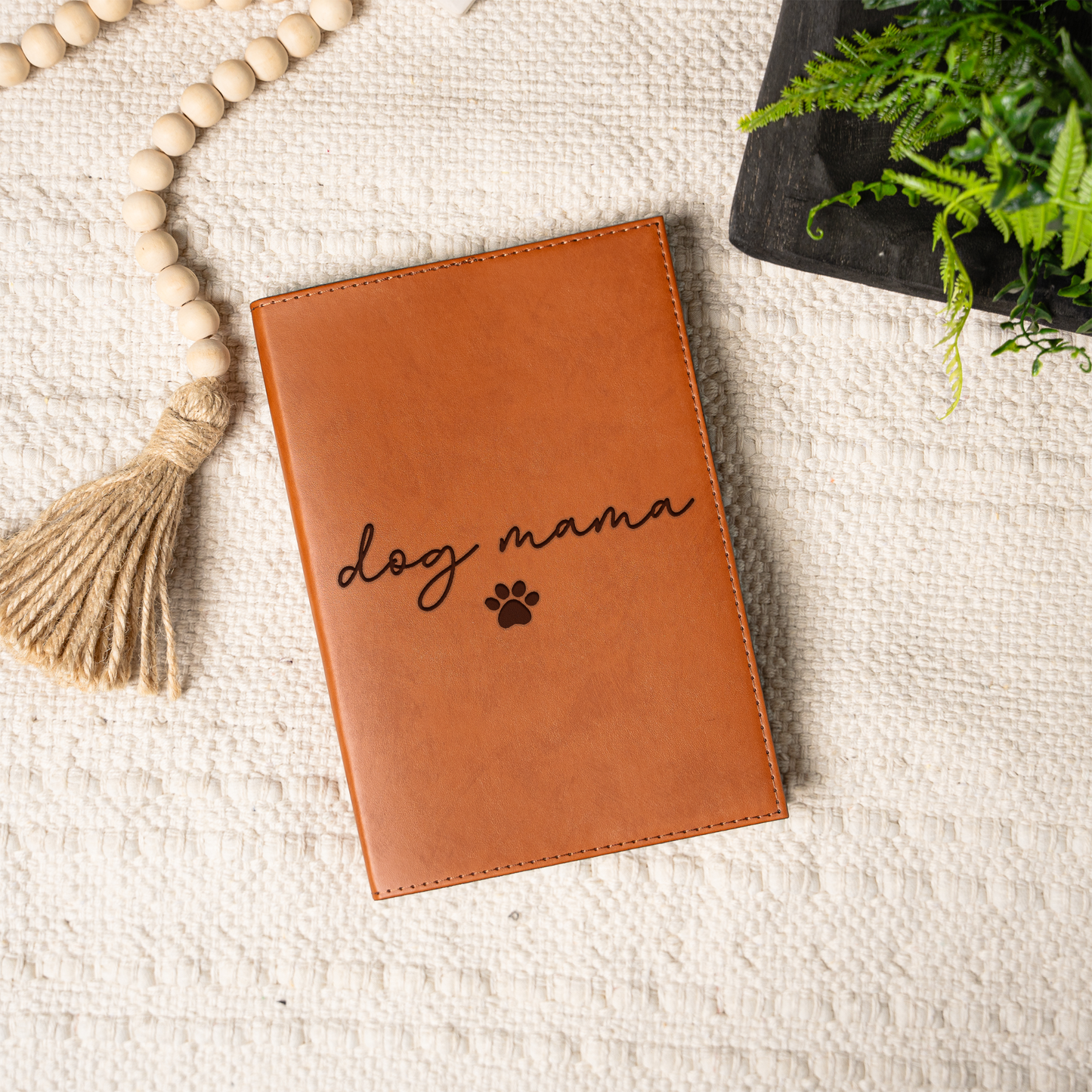 Dog Mama Vegan Leather Journal