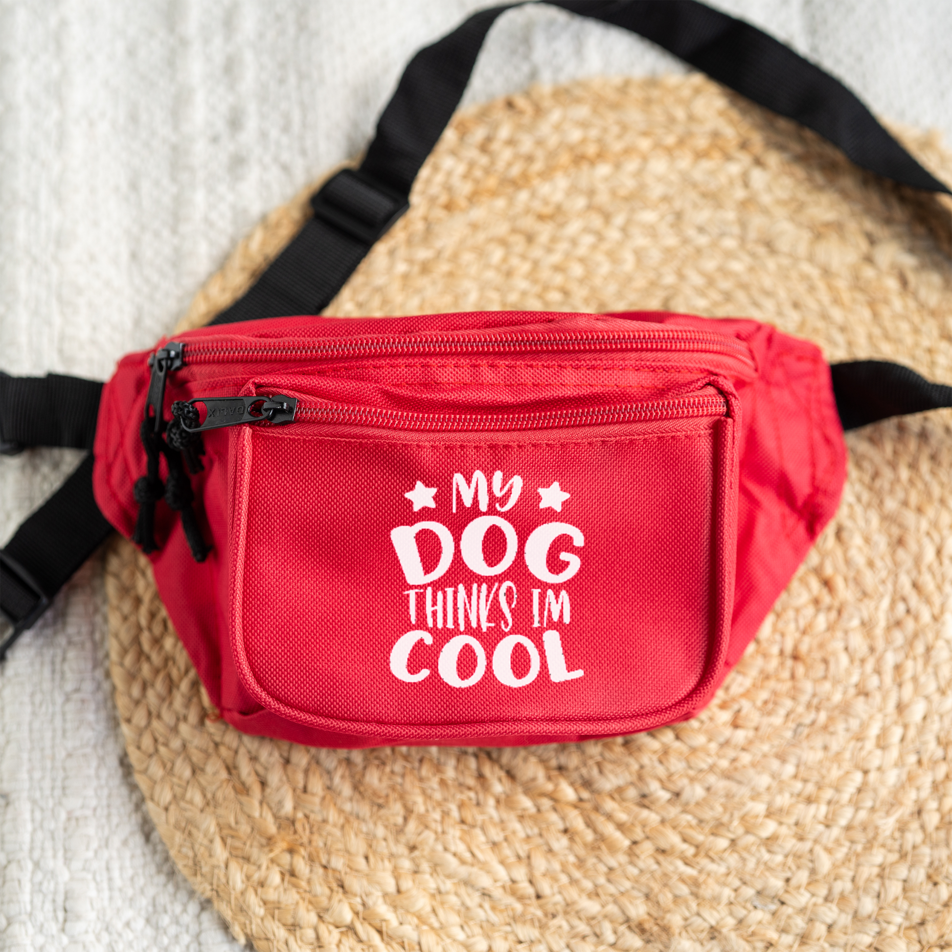 My Dog Thinks I'm Cool Fanny Pack