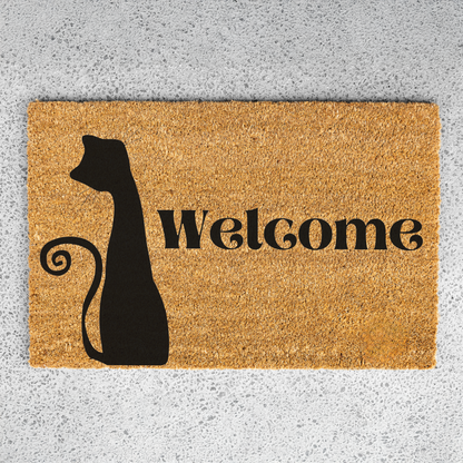 Cat Welcome Mat
