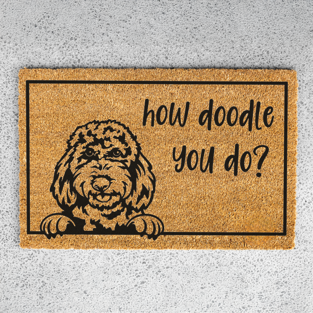 How Doodle You Do Doormat