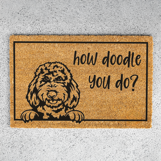 How Doodle You Do Doormat