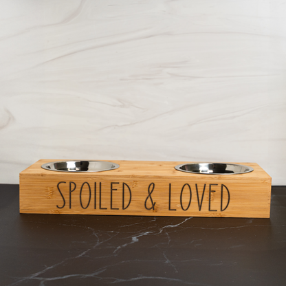 Spoiled & Loved Pet Feeder