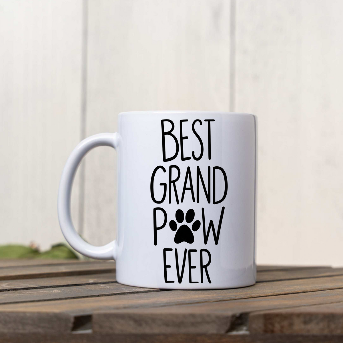 Best Grandpaw Ever Coffee Mug, Dog Grandpa Gift, Funny Dog Grandparent Mug, Pet Lover Coffee Cup, Gift for Grandpaw, Dog Dad Father's Day Gi