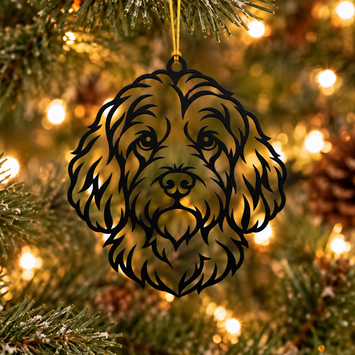 Doodle Christmas Ornament