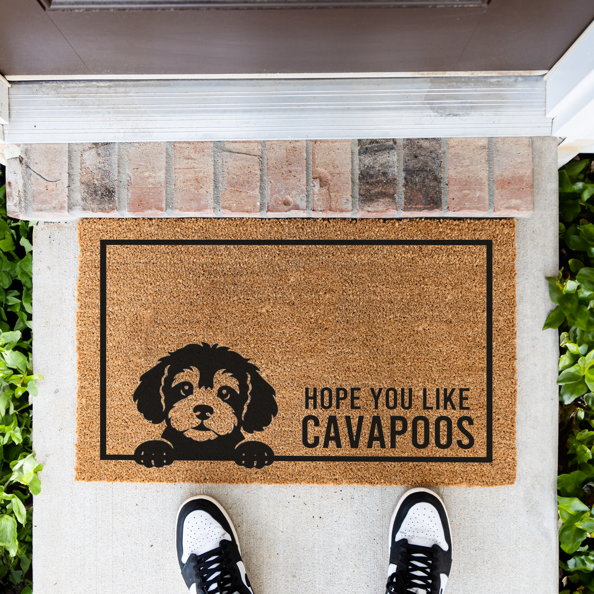 Cavapoo Doormat, Funny Dog Welcome Mat, Hope You Like Cavapoos Doormat, Cavapoo Lover Gift, Dog Mom Gift, Pet Owner Housewarming Gift