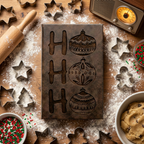 Ho Ho Ho - Leather Journal with Engraving - Perfect Holiday Gift